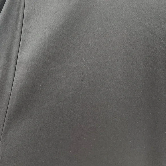 FILIPPA K Short Sleeve Satin Top Womens Small Black Round Neck Minimalist - Picture 13 of 15